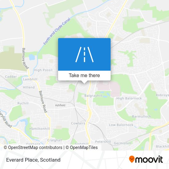 Everard Place map