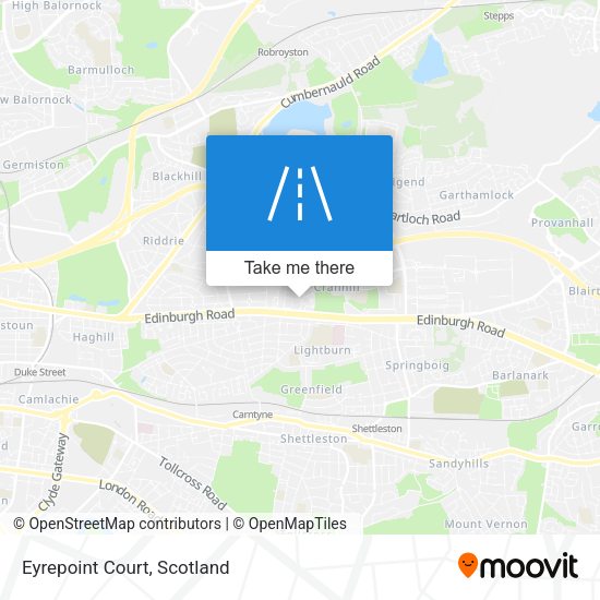 Eyrepoint Court map