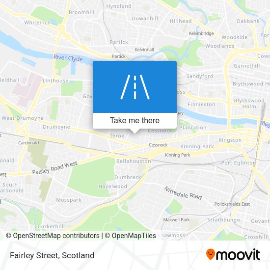 Fairley Street map