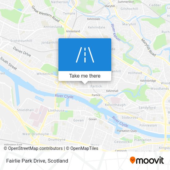 Fairlie Park Drive map