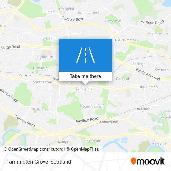 Farmington Grove map