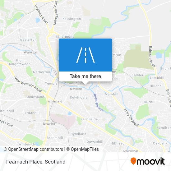 Fearnach Place map