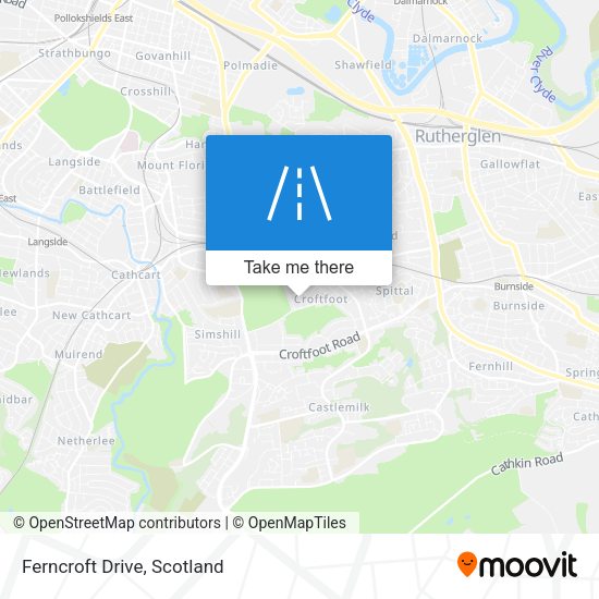 Ferncroft Drive map
