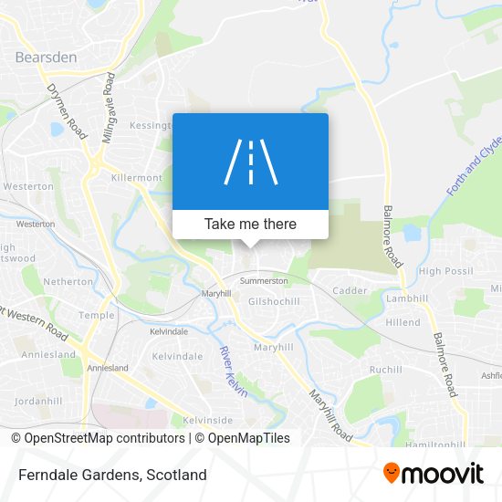 Ferndale Gardens map