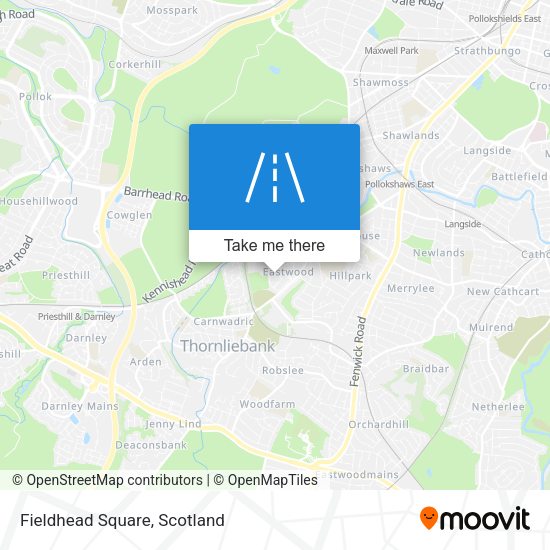 Fieldhead Square map