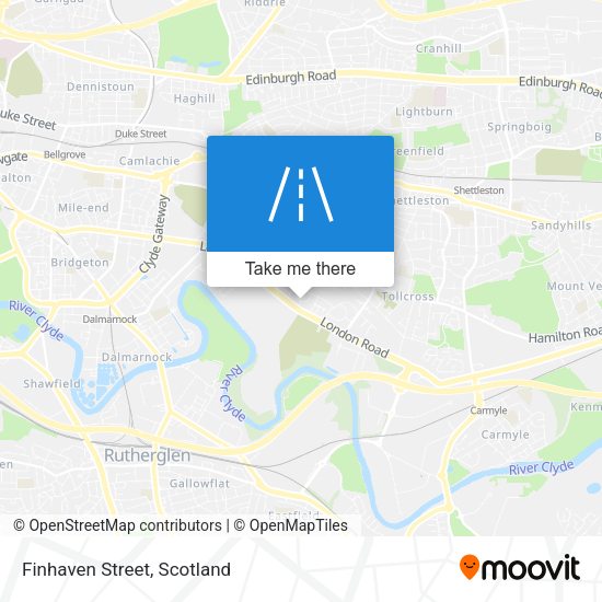 Finhaven Street map