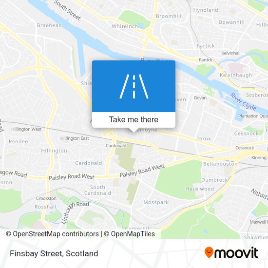 Finsbay Street map