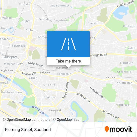 Fleming Street map