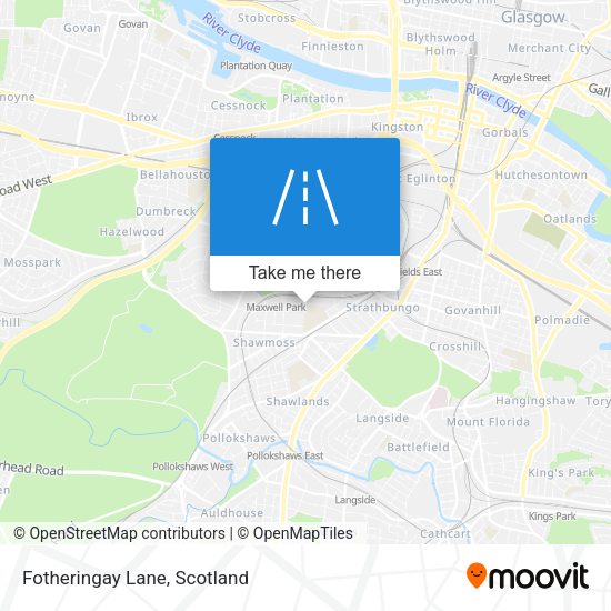 Fotheringay Lane map