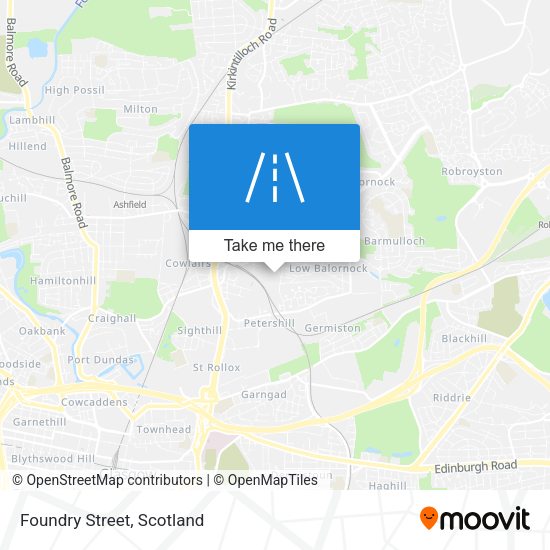 Foundry Street map