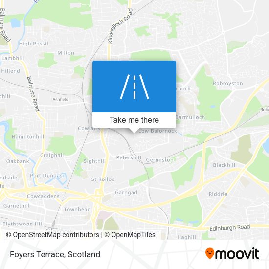 Foyers Terrace map