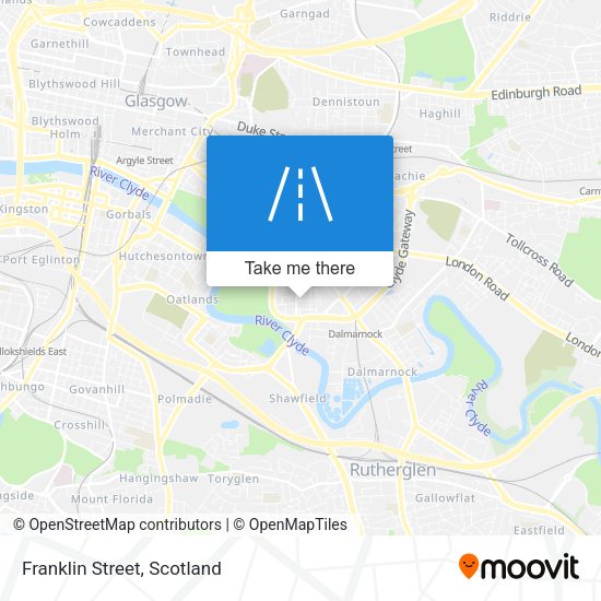 Franklin Street map