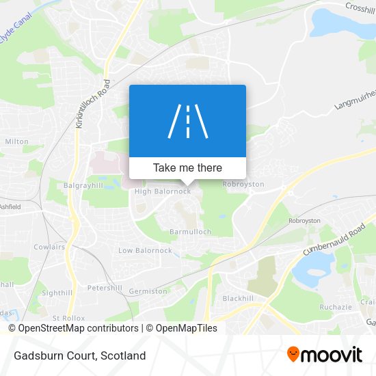 Gadsburn Court map