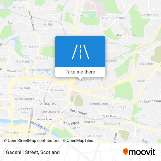Gadshill Street map