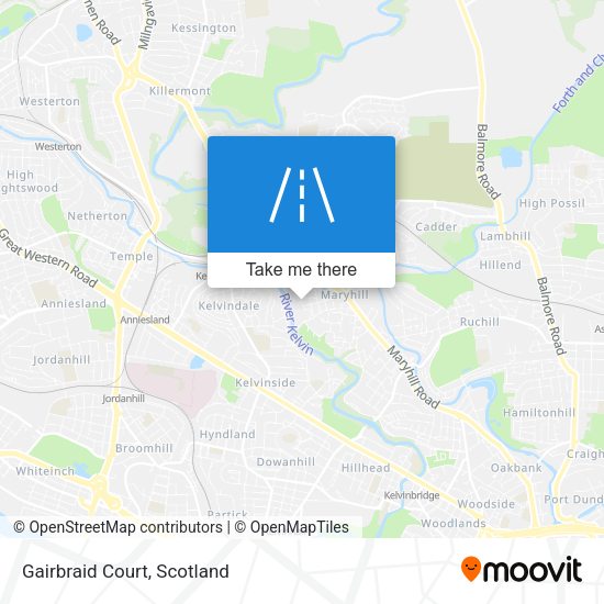 Gairbraid Court map