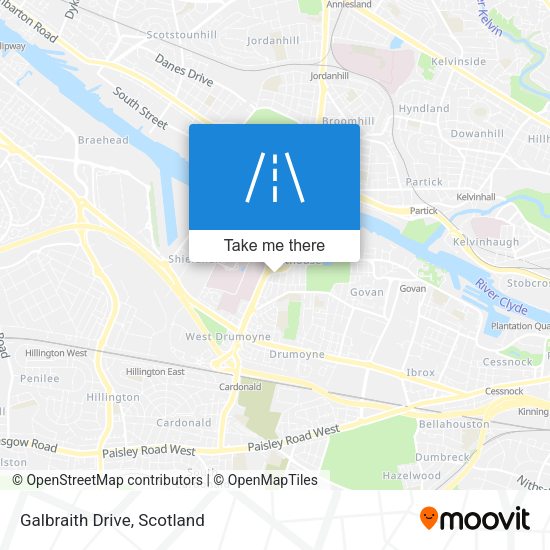 Galbraith Drive map