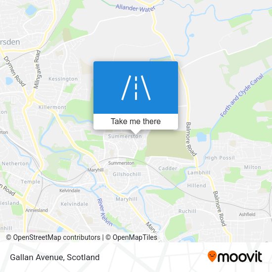 Gallan Avenue map