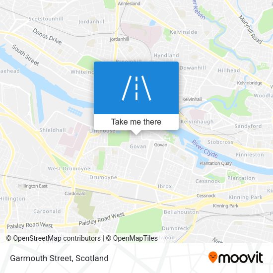 Garmouth Street map