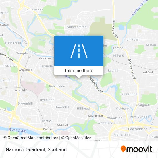 Garrioch Quadrant map