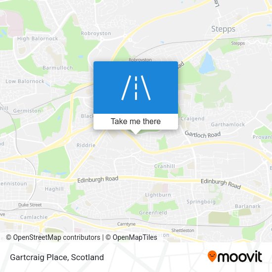 Gartcraig Place map