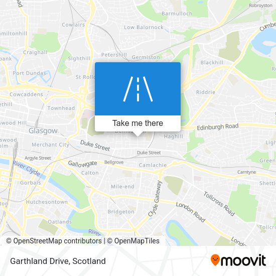 Garthland Drive map
