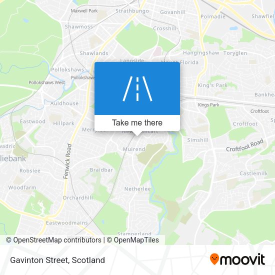Gavinton Street map
