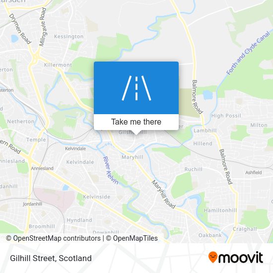 Gilhill Street map