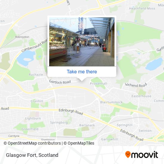 Glasgow Fort map