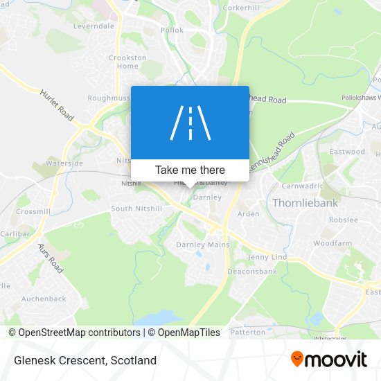 Glenesk Crescent map