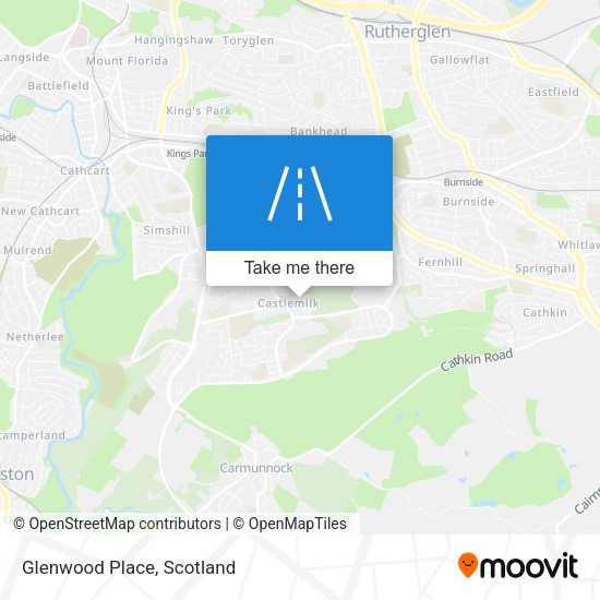 Glenwood Place map