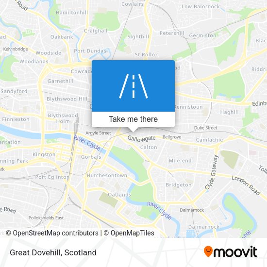 Great Dovehill map