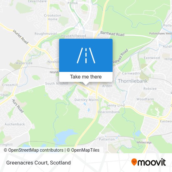 Greenacres Court map