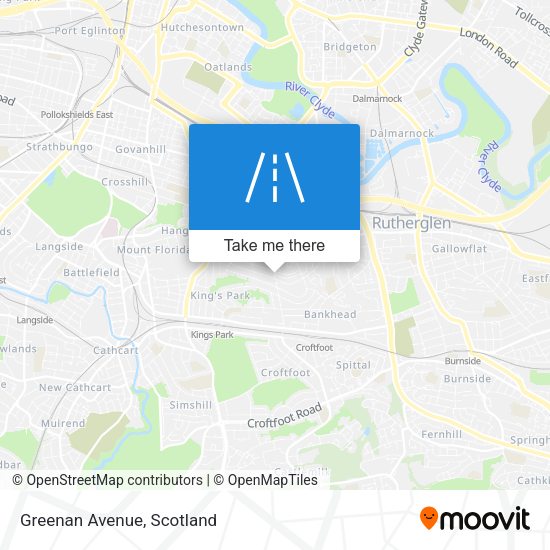 Greenan Avenue map