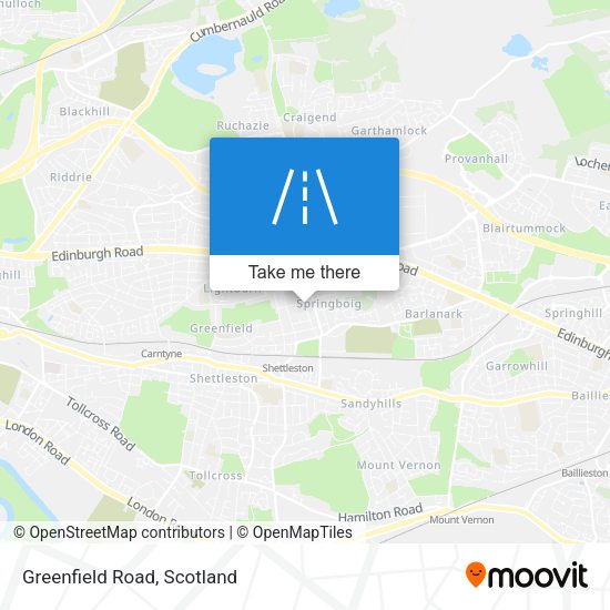 Greenfield Road map