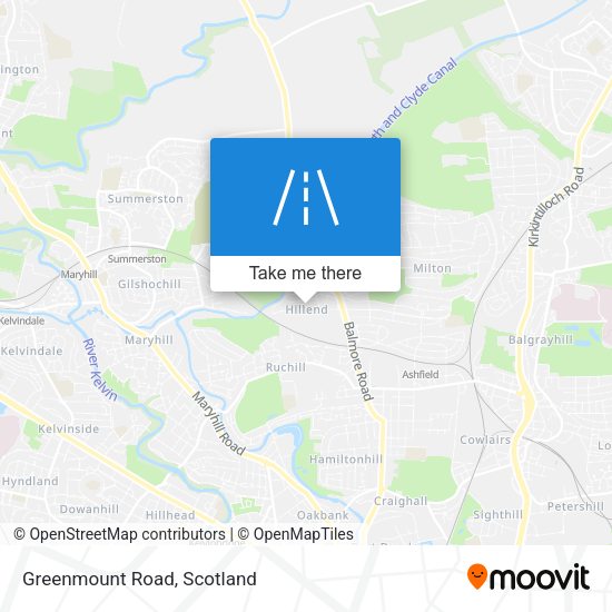 Greenmount Road map