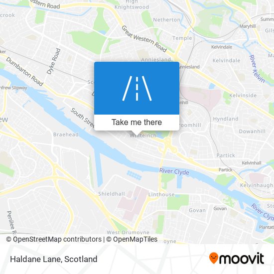 Haldane Lane map