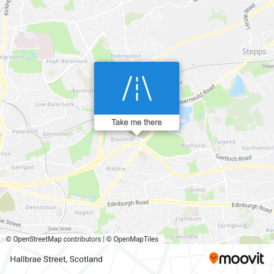 Hallbrae Street map