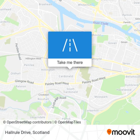 Hallrule Drive map