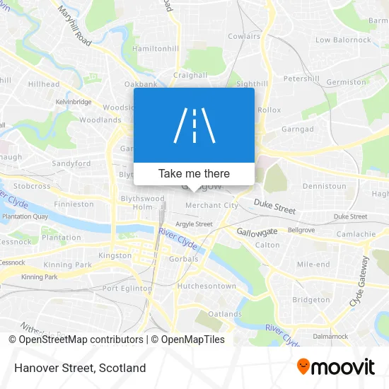 Hanover Street map