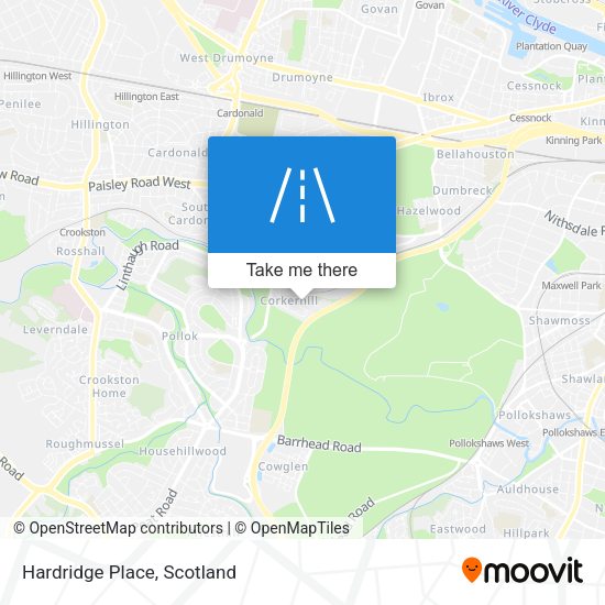 Hardridge Place map
