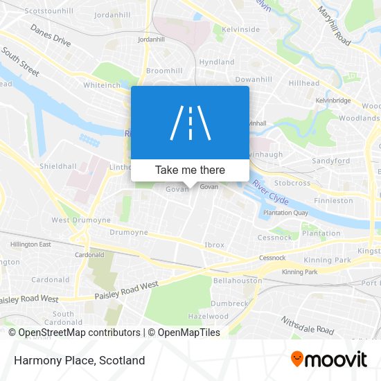 Harmony Place map
