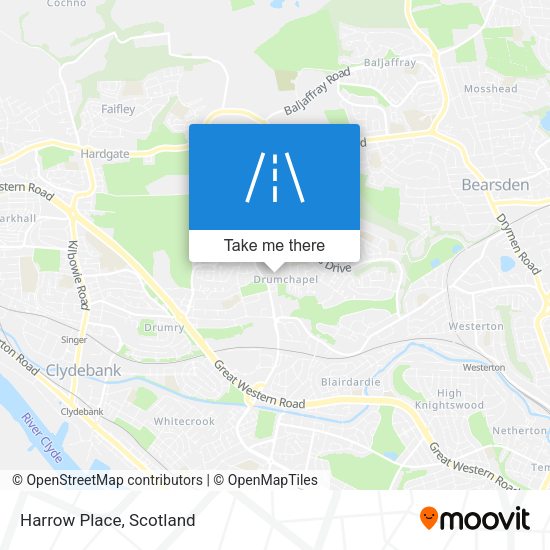 Harrow Place map
