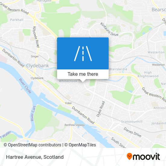 Hartree Avenue map