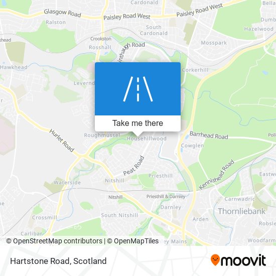 Hartstone Road map