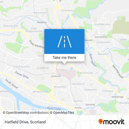 Hatfield Drive map