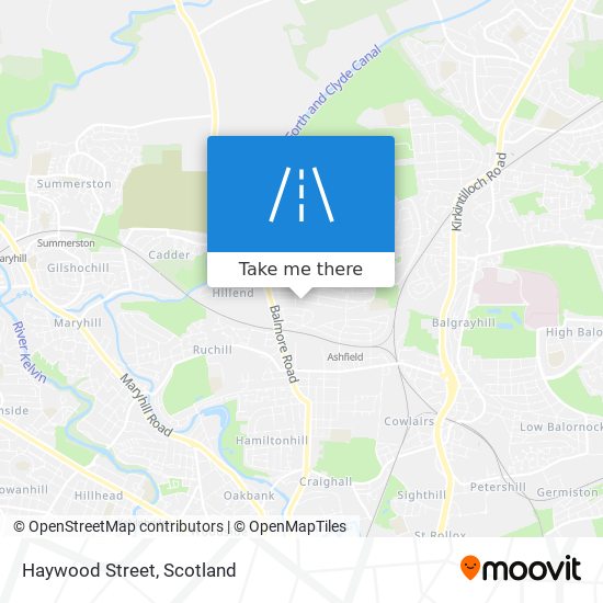 Haywood Street map