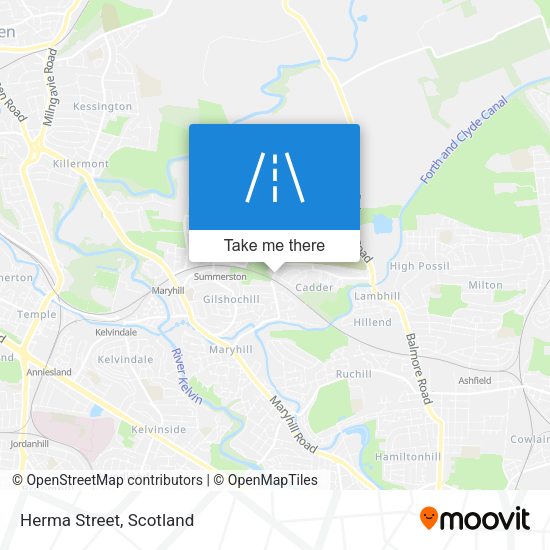 Herma Street map