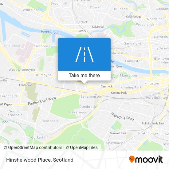 Hinshelwood Place map
