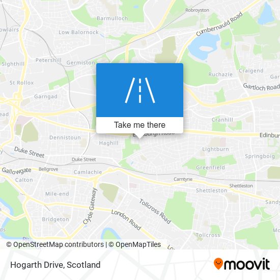 Hogarth Drive map