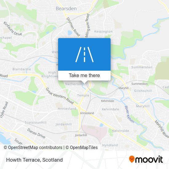 Howth Terrace map